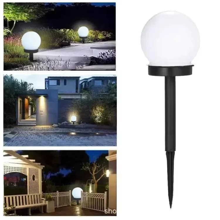Zonbedreven waterdichte LED bal voor in de tuin