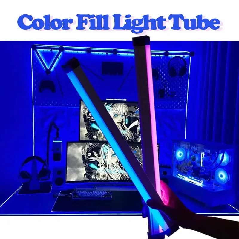 RGB USB-buislamp, 17 cm of 32 cm