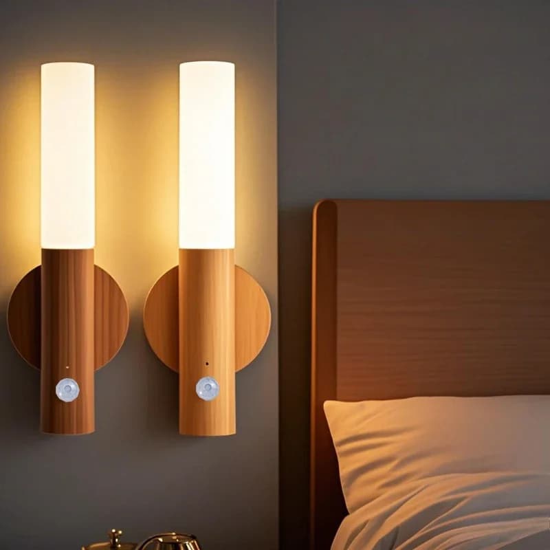 LED-nachtlampje met bewegingssensor, oplaadbaar via USB