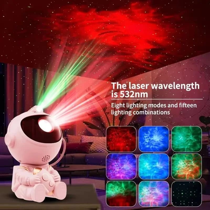 Astronaut Ruimte Projector LED Nachtlicht