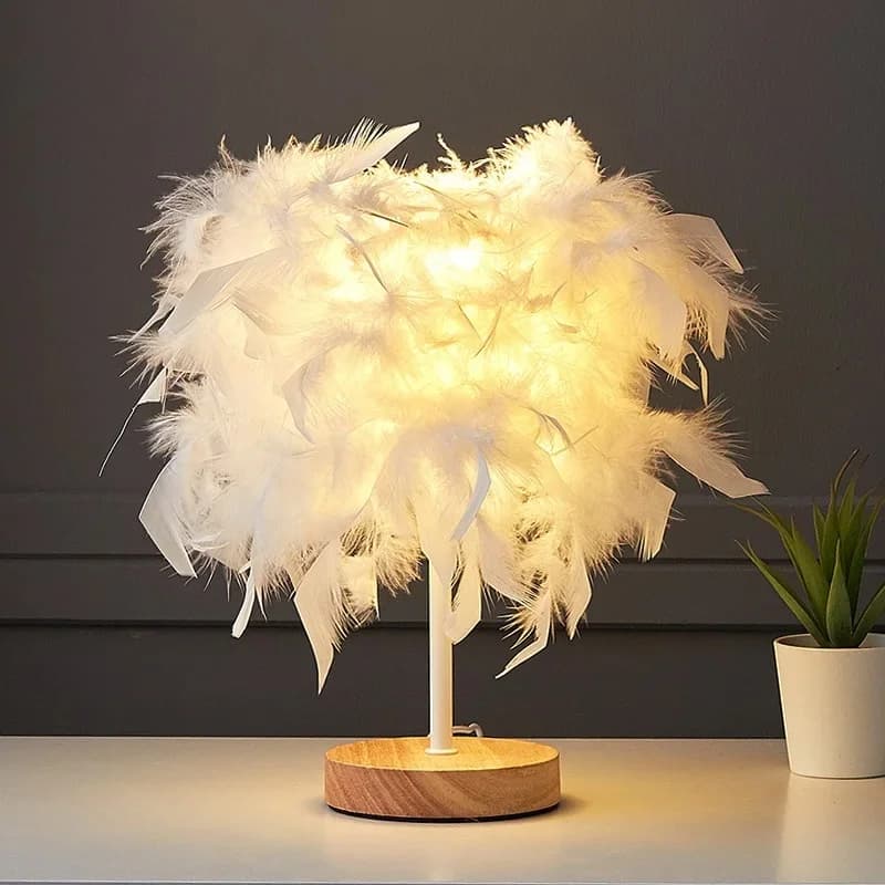USB Voeding Veer Sfeerverlichting Nachtlamp Tafellamp