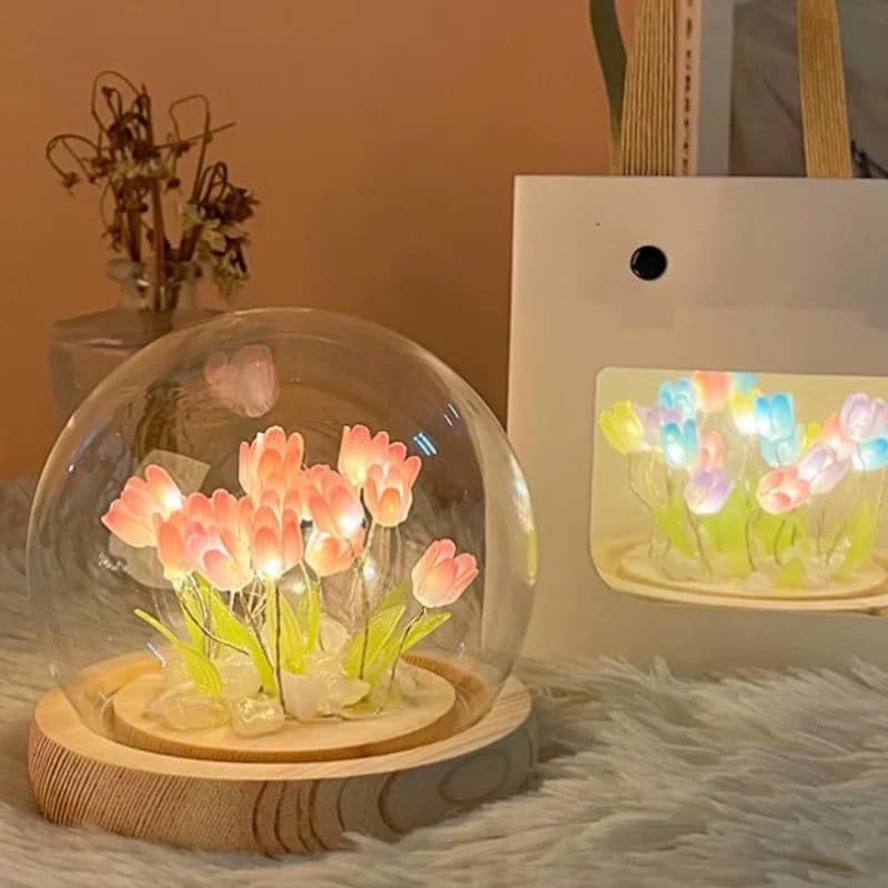 DIY Mini Tulpen LED Nachtlicht Kit